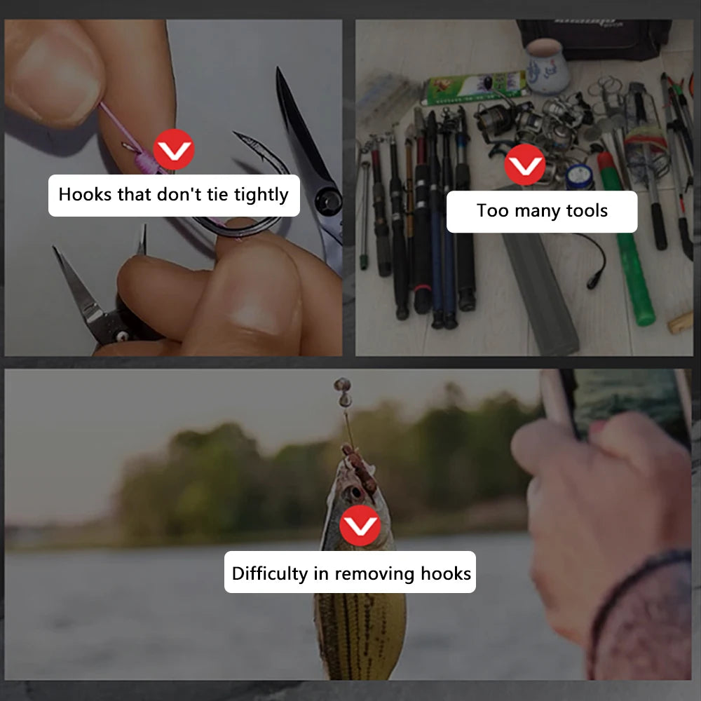 Pince de Pêche Multifonction Anti-Glisse