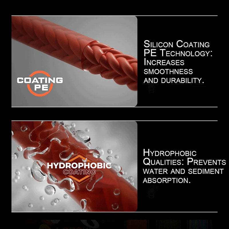 ligne de pêche tressés 8 brins - 300 m haute résistance