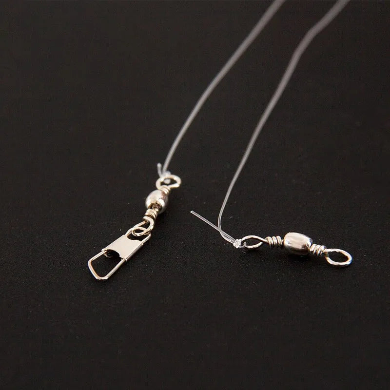 Hameçons mitraillettes a plume rouge -pêche en mer